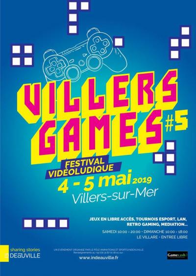 Affiche lan party Villers Games #5